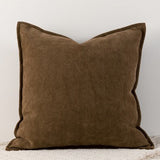 Mint chocolate Nordic Herringbone Chenille Pillowcases 2 Pack 45x45cm for Sofa and Bed Soft Decorative Cushion Covers No Inserts Included Local Standard Fit Home Styling