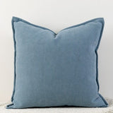 Hazy Blue Nordic Herringbone Chenille Pillowcases 2 Pack 45x45cm for Sofa and Bed Soft Decorative Cushion Covers No Inserts Included Local Standard Fit Home Styling