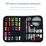 128-Piece Sewing Kit with 40 Colorful Thread Spools – Portable, Compact Sewing Set for Home, Travel & DIY Repairs