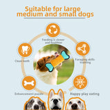 Interactive Dog Toy with Sound & Food Hiding Pockets – Foldable Plush Puzzle for Mental Stimulation, Slow Feeding and Playtime Fun - Top-Down View