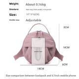 Green lemon Fashionable Round Crossbody Bag with Water-Resistant Nylon and Multi-Pocket Design for Daily Travel Lightweight Hands-Free Storage Solution for Local Professionals