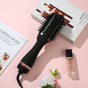 Black 1000W Professional Hot Air Brush with 3-Temperature & 2-Speed Control – Dual Voltage Hair Styler for Smooth, Voluminous Blowouts
