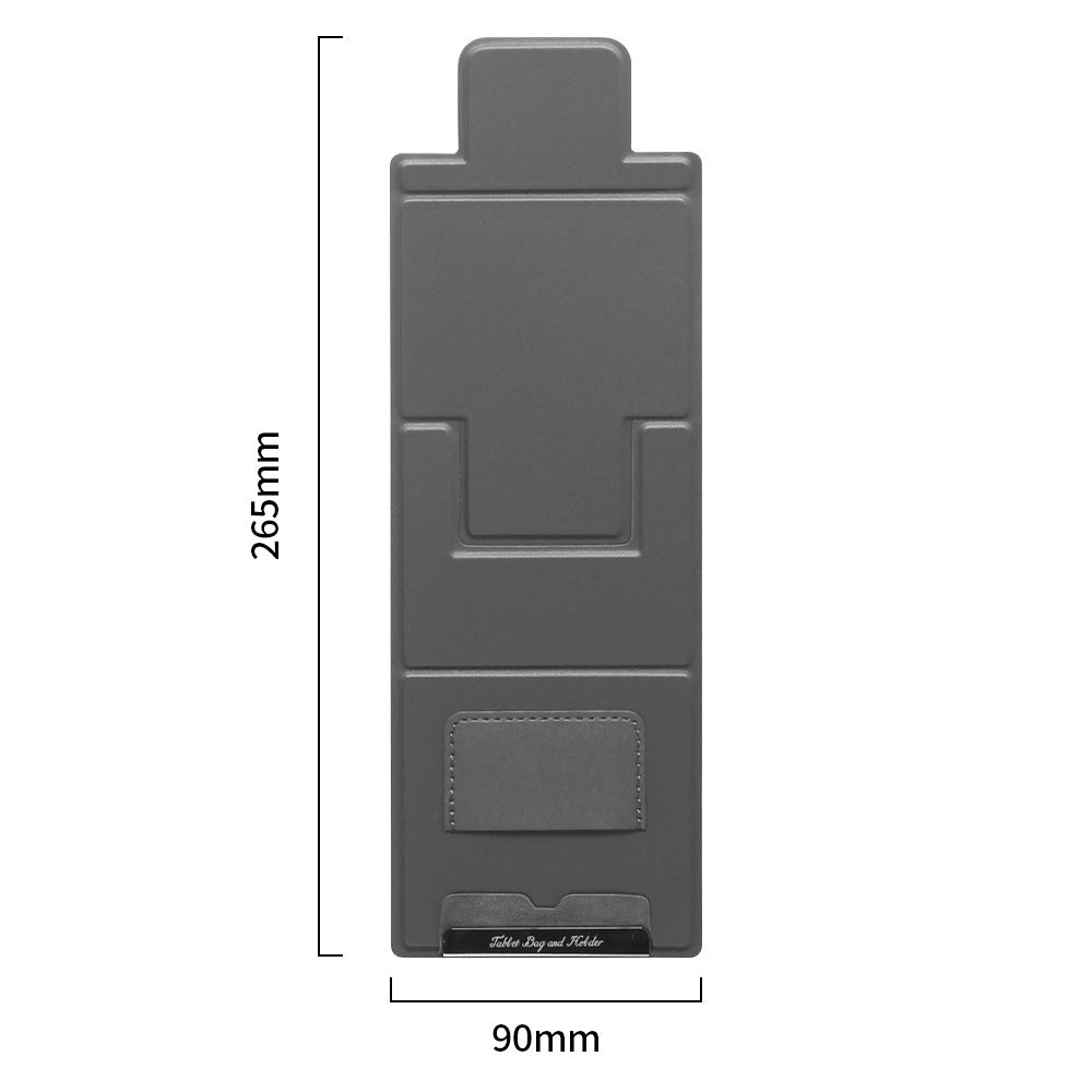 2-PCS Blue Portable Foldable Phone Stand with Card Holder – Compact Desktop Mobile Phone Holder for Home, Office, and Travel Use