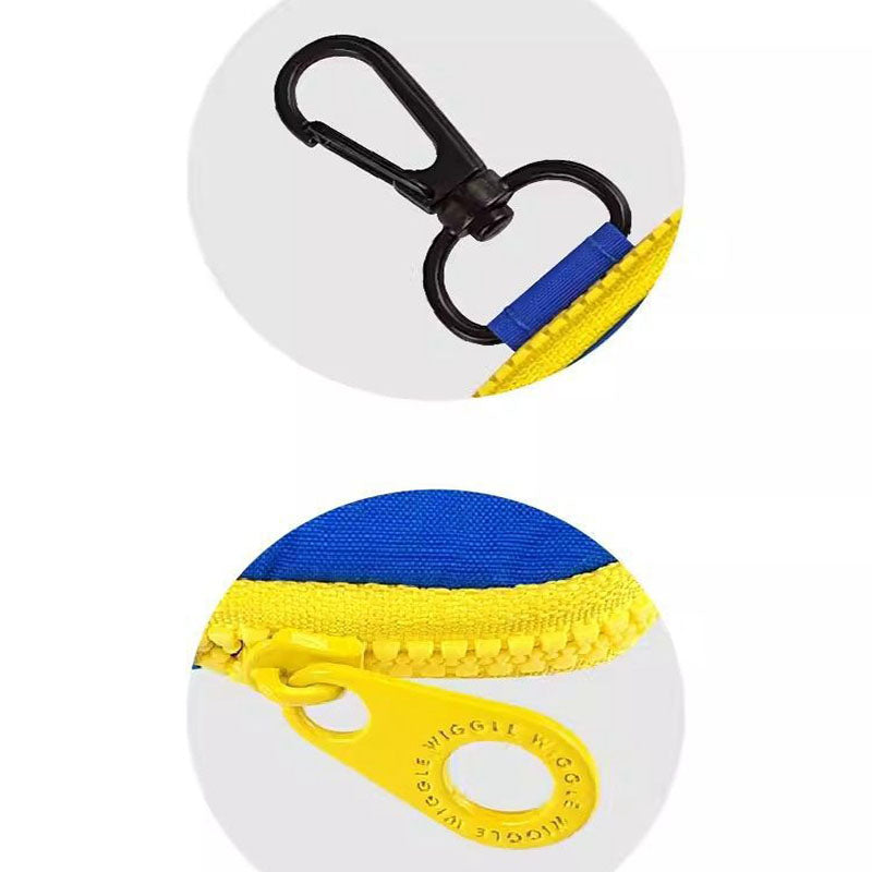 Mini Compact Pouch with Zipper Closure – Portable Storage Case for Earbuds and Small Items