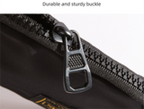 Small Nylon Coin Purse Zip Wallet Waterproof Mini Pouch Key Card Holder Lightweight EDC Organizer Army Green (12x9cm)