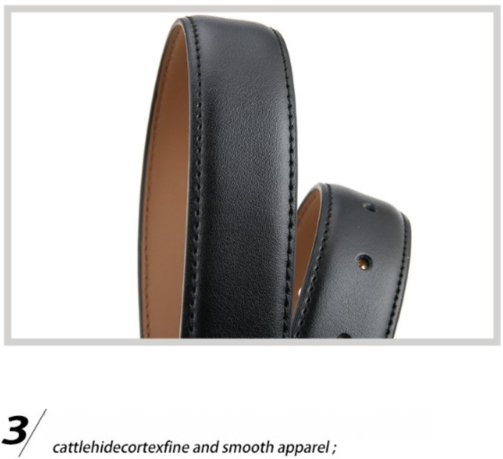 Womens Genuine Leather Belt Retro Gold Buckle Waist Belt for Jeans Dress Coat Fashion Split Cowhide Strap Coffee 105cm