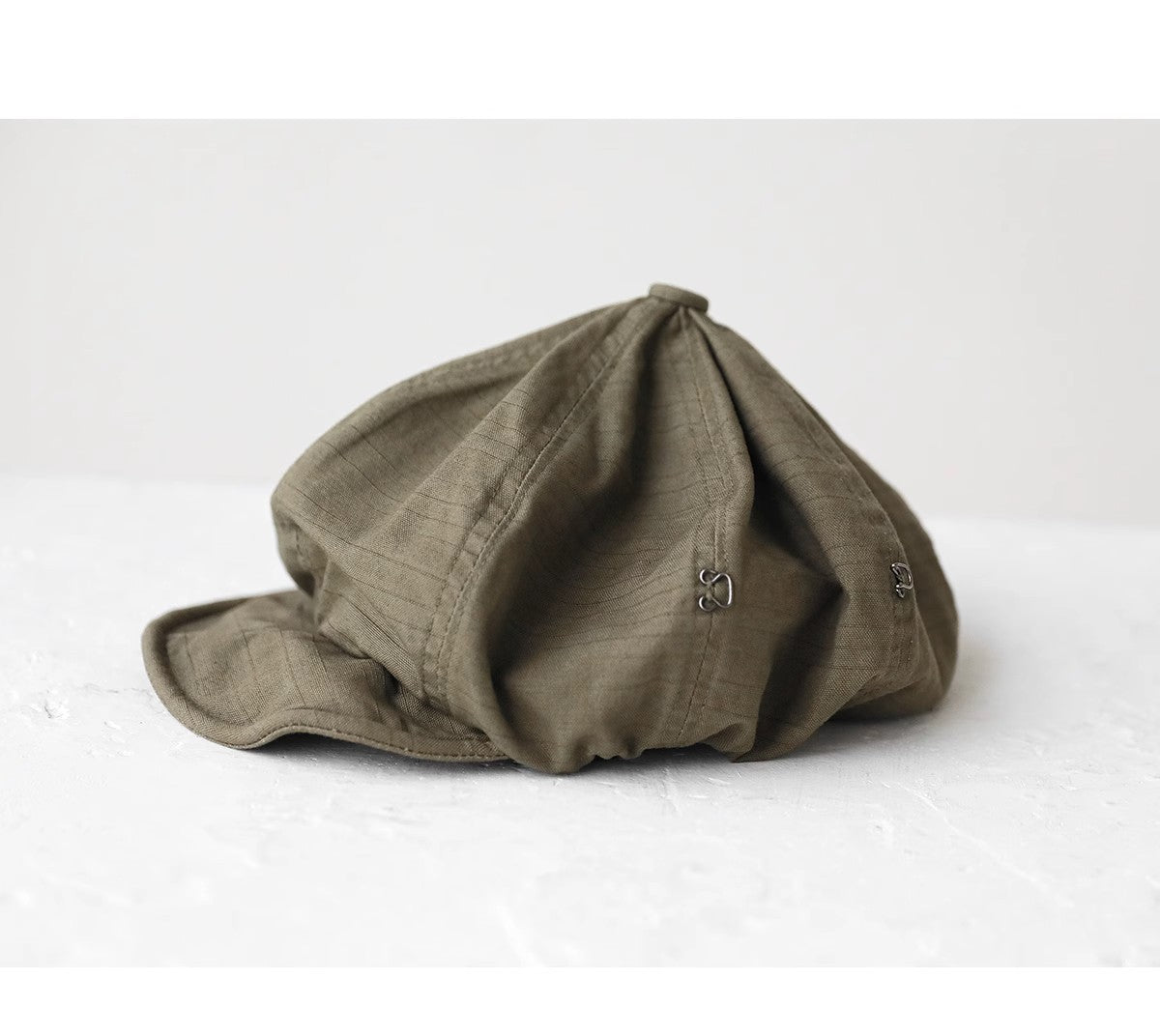 Oversized Slouchy Newsboy Cap - Vintage Japanese Style Baker Boy Hat - Soft Textured Fabric - Black (Adjustable 54-60cm)
