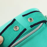 Womens Canvas Crossbody Bag Pink Minimalist H-Letter Box Tote Wide Strap Shoulder Handbag for Travel & Work Large Capacity