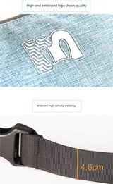 Children Motorcycle Safety Harness for Electric Bike Adjustable Kids Security Strap with Storage Bag Pink Anti-Fall Protection Gear Front and Rear Use - Low Angle