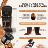 Reusable K-Cup Coffee Pod Filter for Ninja Dual Brew Coffee Makers Triple Hole Capsule Shell UA2227