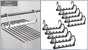 Ultimate Closet Space-Saver Set: 9-Tier Sliver Stainless Steel Retractable Pants Rack & 10-Pack Multi-Port Magic Hangers