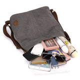 Black Versatile 3-in-1 Canvas Backpack and Shoulder Bag Large Capacity Handbag for Women Ideal for Travel School and Everyday Use