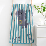 Blue Balloon Deluxe Extra Large Pure Cotton Beach & Bath Towel | Highly Absorbent, Thick 70 x 140 cm | Fun Cartoon Design