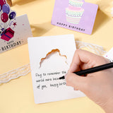 3 Sets 3D Pop-up Birthday Card Set - 3*10pcs Cartoon Panda/Cake/Balloon Greeting Cards with Envelopes, Handwritten Message Foldable Cards for Kids/Friends/Party Favors