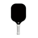 Black Fiberglass Pickleball Paddle Set with Black Neoprene Protective Cover - Lightweight Outdoor Sports Racket for Beginners & Pros