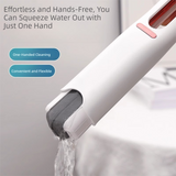 Mini Handheld Sponge Mop – Self-Squeezing, No-Touch Cleaning with 4 Replaceable Heads for Kitchen, Bathroom & Desktop