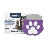2 Pcs Purple Gentle Pet Face & Flea Comb – Mini Grooming Tool for Cats & Dogs with Rounded Teeth