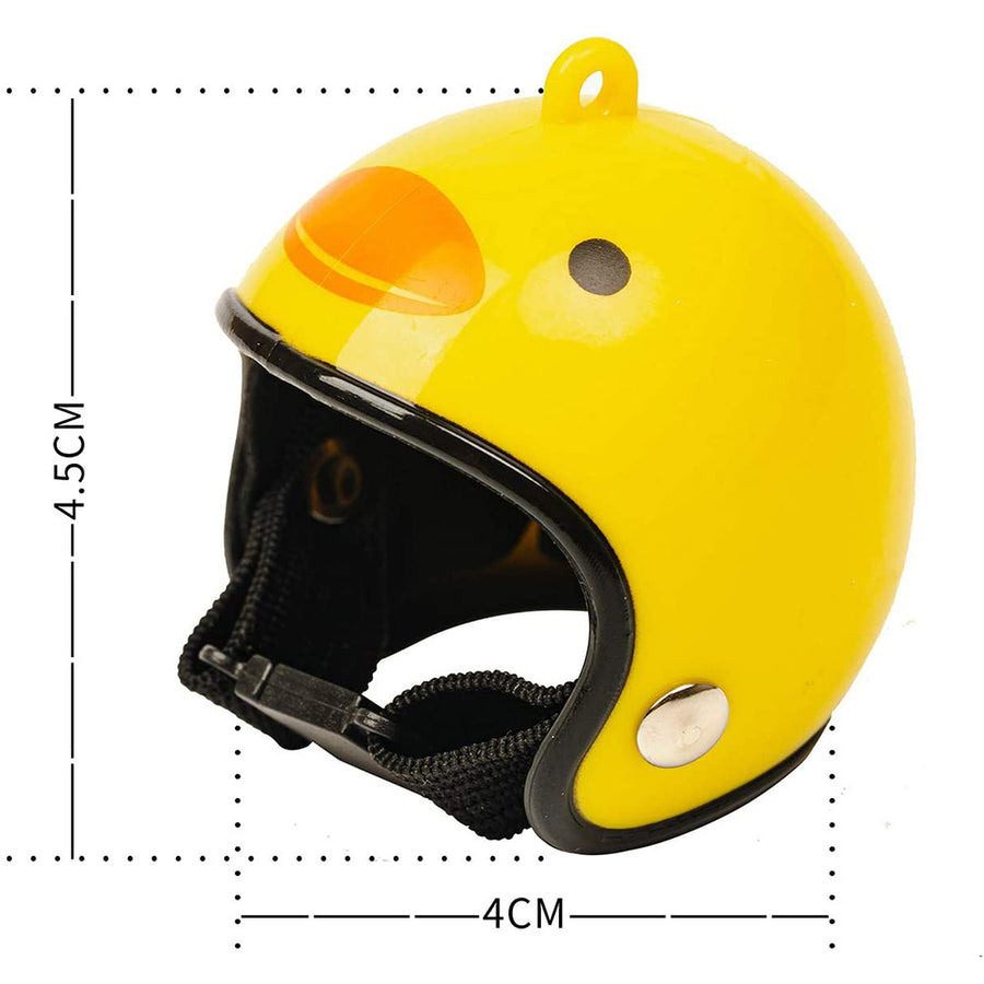 White Pet Chicken Helmet Set of 3 – Protective Headgear for Chicks, Hens, and Birds
