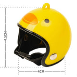 Yellow Pet Chicken Helmet Set of 3 – Protective Headgear for Chicks, Hens, and Birds