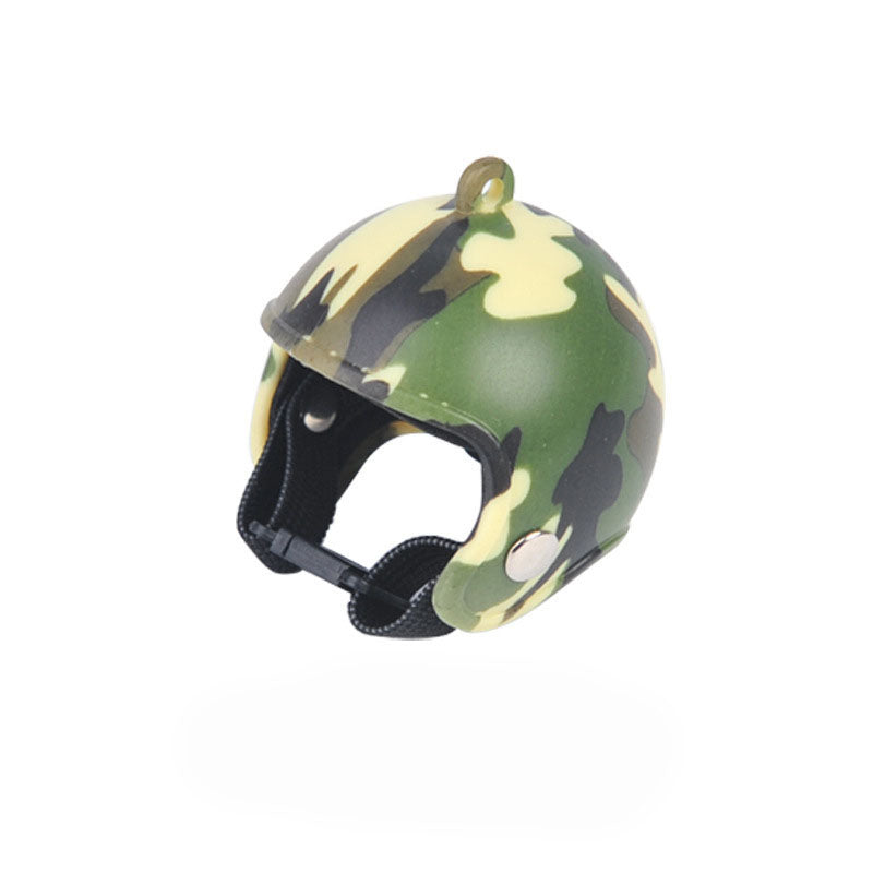 Camouflage Pet Chicken Helmet Set of 3 – Protective Headgear for Chicks, Hens, and Birds