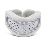 Grey Hollow Neck Support Brace – Ergonomic Cervical Collar with Breathable Design for Posture Correction and Daily Use