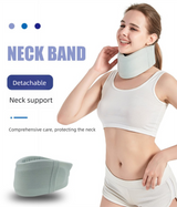 Removable Neck Support Brace – Lightweight Cervical Collar with Breathable Design for Posture Correction and Daily Use(Size:M)