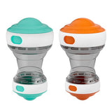 2-Pack green and orange Interactive Feeder Toy for Dogs and Cats with Slow Feeding Design, Durable ABS Material – Ideal for Mental Stimulation and Healthy Eating Habits