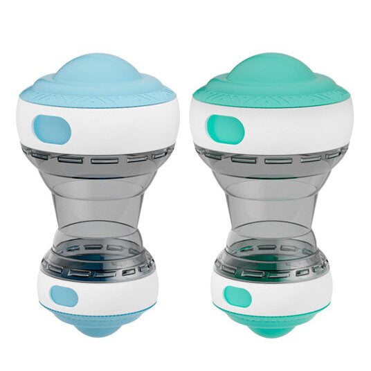 2-Pack green and blue Interactive Feeder Toy for Dogs and Cats with Slow Feeding Design, Durable ABS Material – Ideal for Mental Stimulation and Healthy Eating Habits
