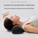 Pink Cervical Support Pillow – Memory Foam Core with Ergonomic Design for Neck Pain Relief and Deep Sleep - Front View