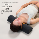 Pink Cervical Support Pillow – Memory Foam Core with Ergonomic Design for Neck Pain Relief and Deep Sleep