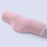 Pink Cervical Support Pillow – Memory Foam Core with Ergonomic Design for Neck Pain Relief and Deep Sleep(Ice Silk Style)