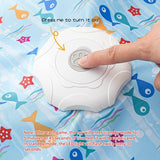 Automatic Cat Hunting Game Mat with 360° Teaser Wand, USB-C Rechargeable Interactive Pet Toy for Indoor Cats, Self-Entertainment Hide-and-Seek Play Mat, Durable Fabric & ABS Construction(Five-cent duck design) - 45-Degree Angle