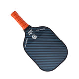 Professional Carbon Fiber Pickleball Paddle Set with Advanced Polymer Core - Includes Outdoor Balls & Portable Mesh Carry Bag(LT-603) - Side View