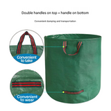 Heavy-Duty Pop-Up Garden Leaf Bag - Large Capacity PP Woven Collection Sack for Leaves, Weeds, Branches & Yard Debris(60L)