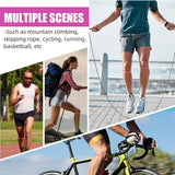 5 Pairs Grey Patellar Tendon Silicone Stabilizer Knee Straps for Running and Basketball, Breathable Elastic Support Bands for Local Active Individuals