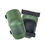 Grey Professional Grade TPU Construction Knee Pads Wear-Resistant Shock Absorbing Foldable Design for Local Engineering Projects and Site Safety (1 Pair) - Front View