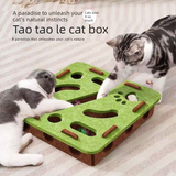 2-piece Grey cat toy set—featuring square and flower shapes—is an excellent choice for feline entertainment and relaxation. It also serves as a fun maze for kittens and pets, and includes six bells.