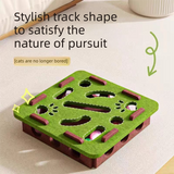 2-piece White cat toy set—featuring square and flower shapes—is an excellent choice for feline entertainment and relaxation. It also serves as a fun maze for kittens and pets, and includes six bells.