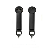 Black Multi-Functional Adjustable Can and Bottle Opener - Heavy Duty Jar Opener for Seniors, Women, and Weak Hands - Easy Grip Kitchen Gadget for Jars, Bottles, and Cans