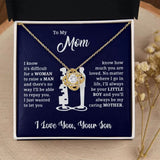 Gold-colored Necklace Gift Box Set Eternal Star Three-Leaf Clover Necklace - Mother's Day Gift, Comes with Free Gift Box - Mother's Day Jewelry Gift