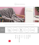 Grey 130*150cm Flannel Fleece Blanket - Quilted Diamond Pattern, Soft & Warm Polyester Throw for Office Nap, Sofa, Travel & Bed Use
