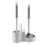 Toilet Cleaning Tool Set - 4 in 1 Bathroom Plunger and Brush Kit with Wall Mount Holder