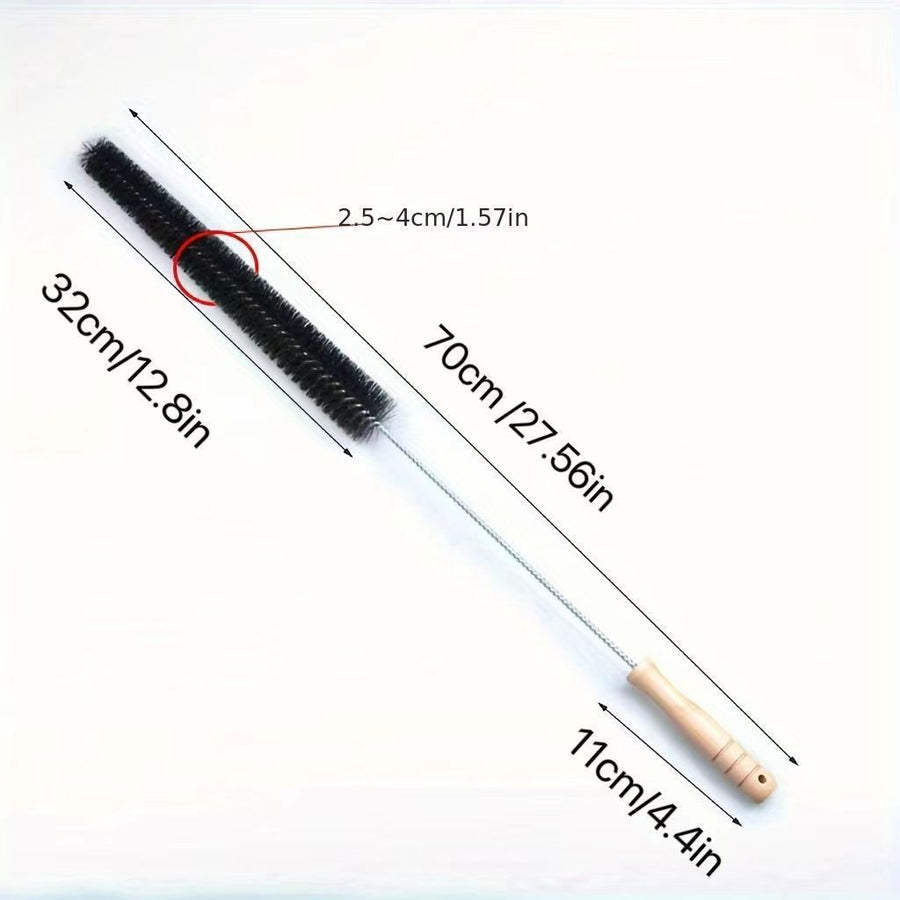 Washing Machine Cleaning Brush Set - 4 Piece Long Handle Pipe Cleaner Kit for Drum Drain and Deep Cleaning