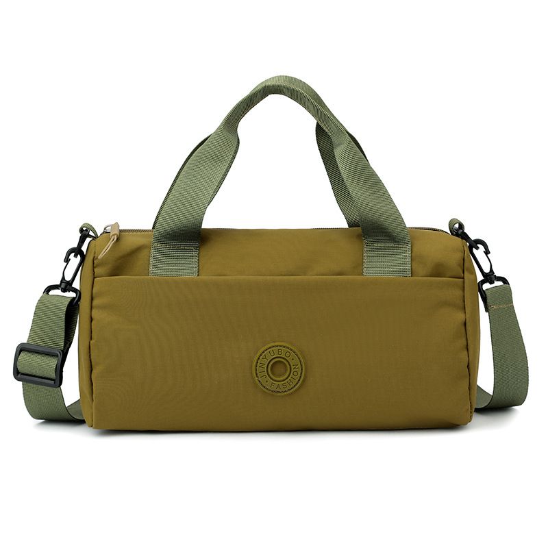 Olive green Lightweight Large Capacity Sports Duffel Bag - Portable Crossbody Travel Gym Handbag for Yoga Outdoor Activities