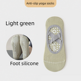 3-Pack Wine red Anti-Slip Yoga Socks - Grippy Pilates Dance Fitness Socks with Silicone Grip for Women
