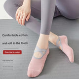 3-Pack Wine red Anti-Slip Yoga Socks - Grippy Pilates Dance Fitness Socks with Silicone Grip for Women - 45-Degree Angle