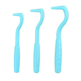 2-Pack  Blue Pet Tick Remover Tool Set - Small Medium Large Flea and Tick Hook Removers