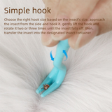 2-Pack Yellow Pet Tick Remover Tool Set - Small Medium Large Flea and Tick Hook Removers