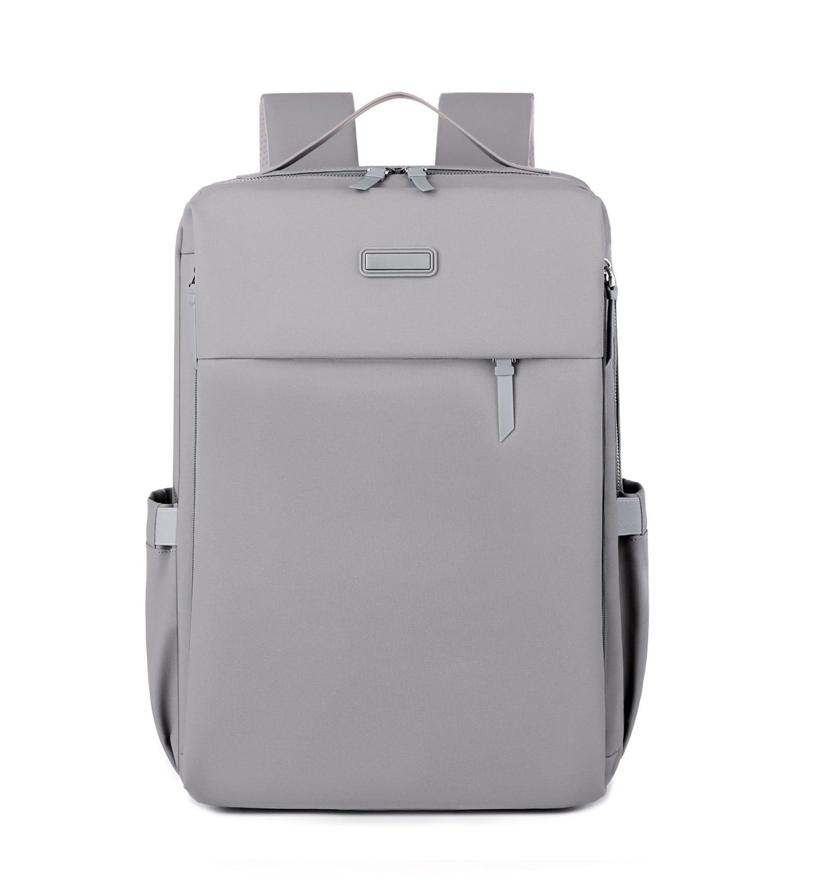 Grey Large Capacity Airbag Backpack Multi-Compartment Laptop Backpack Travel Business Bag