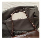 Red French Chic Baguette Shoulder Bag Women’s Minimalist Crossbody Bag with Premium Feel - 45-Degree Angle